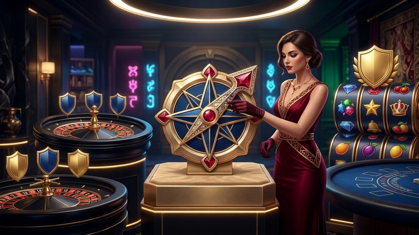 Ritzo Casino: Illustrative Szene; Bewertung: 6.4/10; Lizenz: Curaçao (CGA)